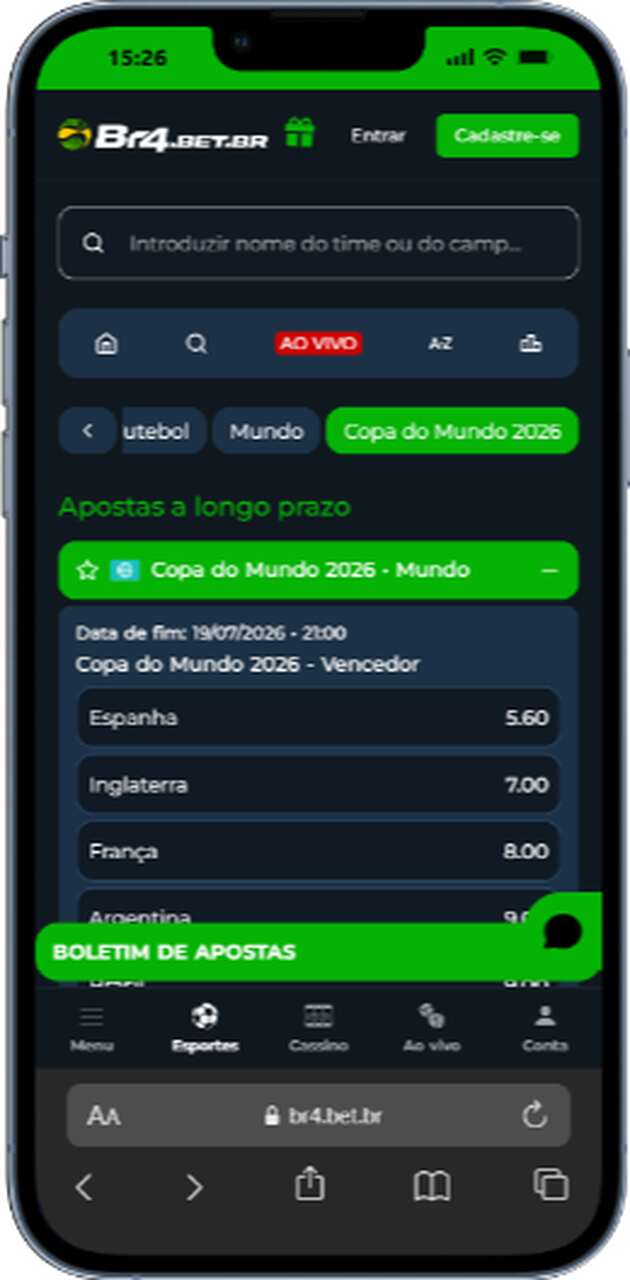 br4bet Copa do Mundo 2026