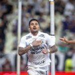 Galeano, atacante do Ceará que fez o gol da vitória contra o Corinthians