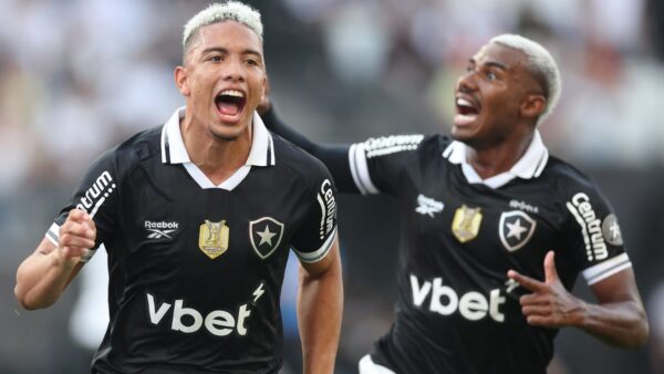 Jordan Barrera comemorando o seu gol em Corinthians x Botafogo - Brasileir&atilde;o, Neo Qu&iacute;mica, 30/11/2025