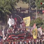AeroFla da torcida do Flamengo no Rio de Janeiro