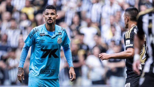 Zé Ivaldo em Atlético-MG 1 x 1 Santos, Brasileirão, Arena MRV (14/09/2025)
