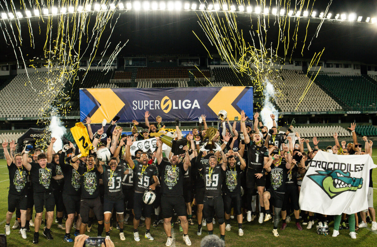 Crocodiles vence o Brasil Bowl e consagra renascimento histórico do time após tragédia de 2024