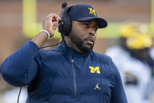 Michigan Wolverines head coach Sherrone Moore