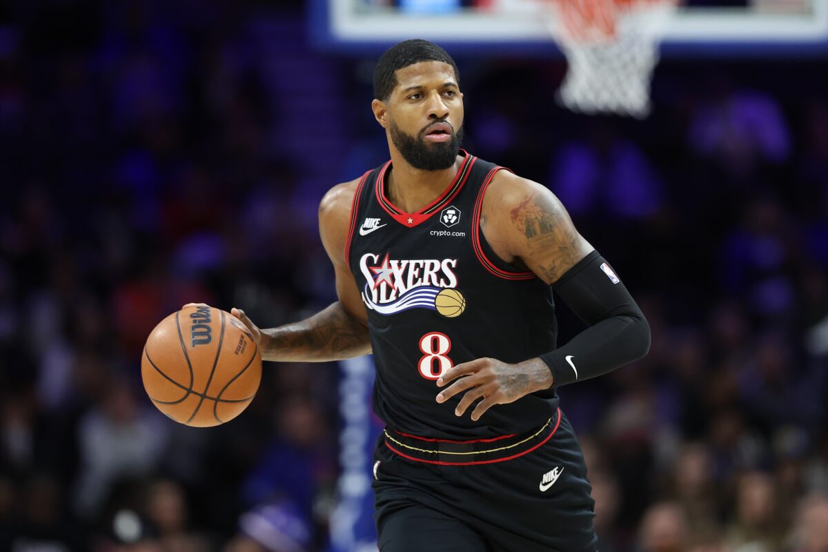 Paul George NBA 76ers