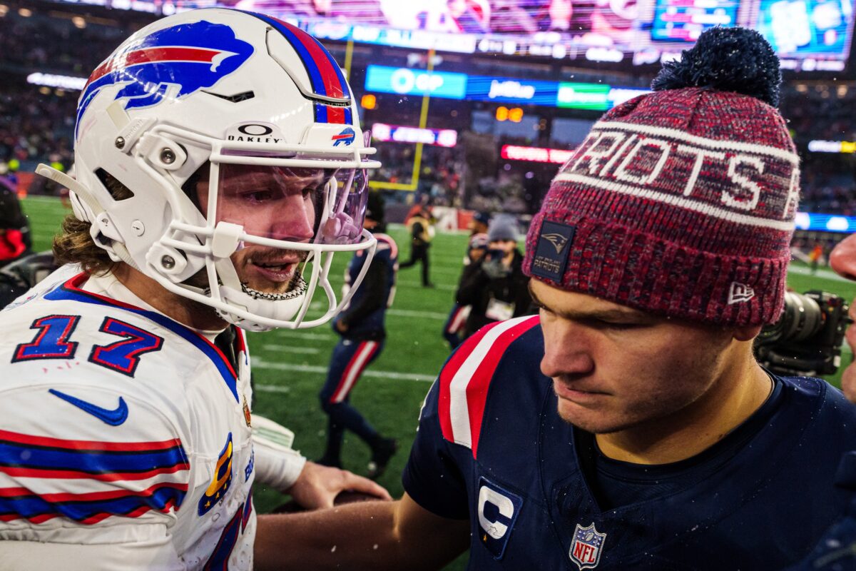 NFL onde assistir NFL Semana 16 Drake Maye Josh Allen