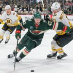 Quinn Hughes Wild Bruins NHL
