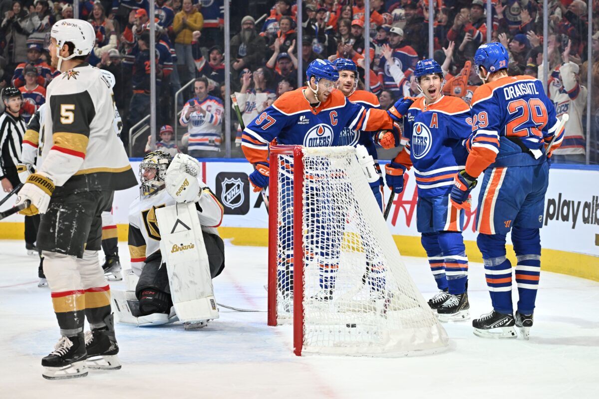 NHL Oilers Vegas