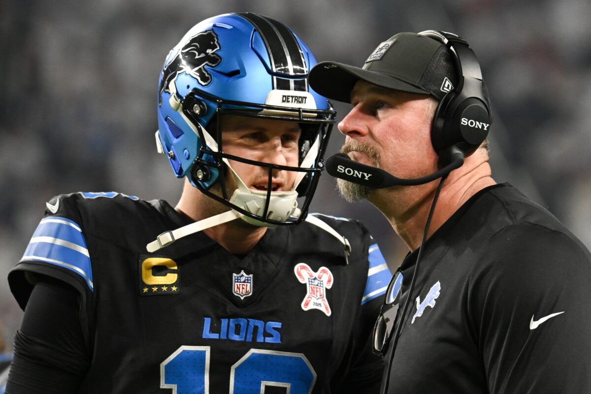 Detroit Lions Jared Goff Dan Campbell