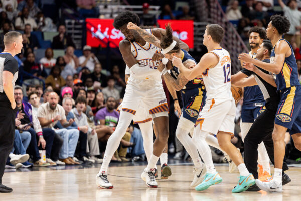 NBA: Briga entre Suns e Pelicans rende suspensões