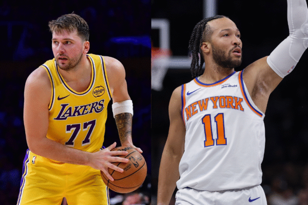 Luka Doncic e Jalen Brunson são nomeados os jogadores da semana na NBA