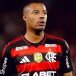 Nicolás de la Cruz em campo pelo Flamengo