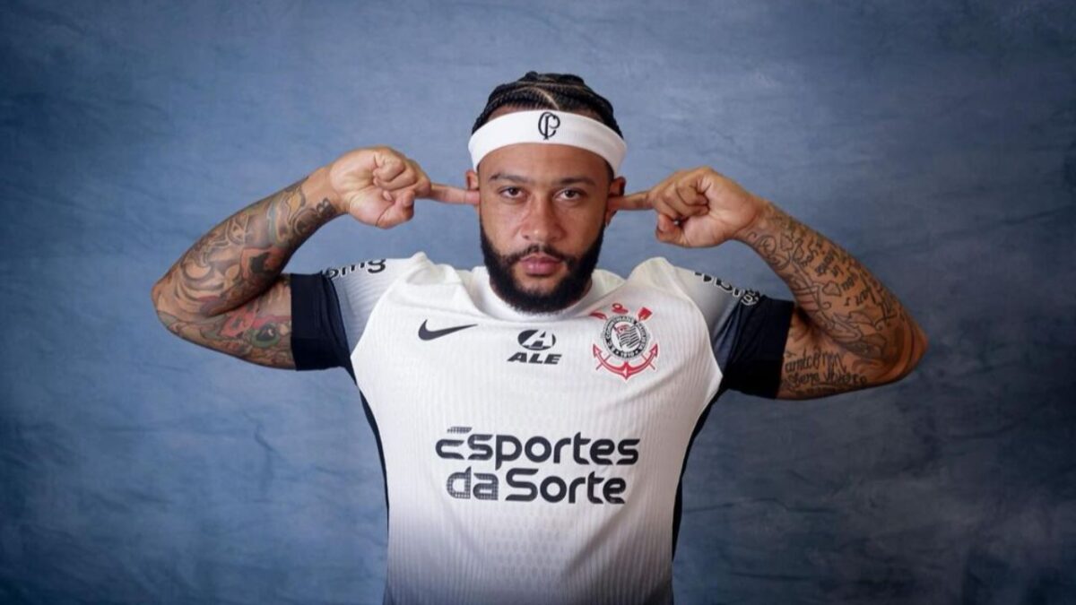 Memphis Depay, atacante holandês do Corinthians