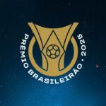 Logo do Prêmio Brasileirão 2025 com um fundo azul escuro