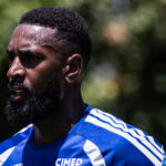 Gerson em treino do Cruzeiro