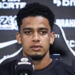 Brenner na coletiva de apresentação pelo Vasco