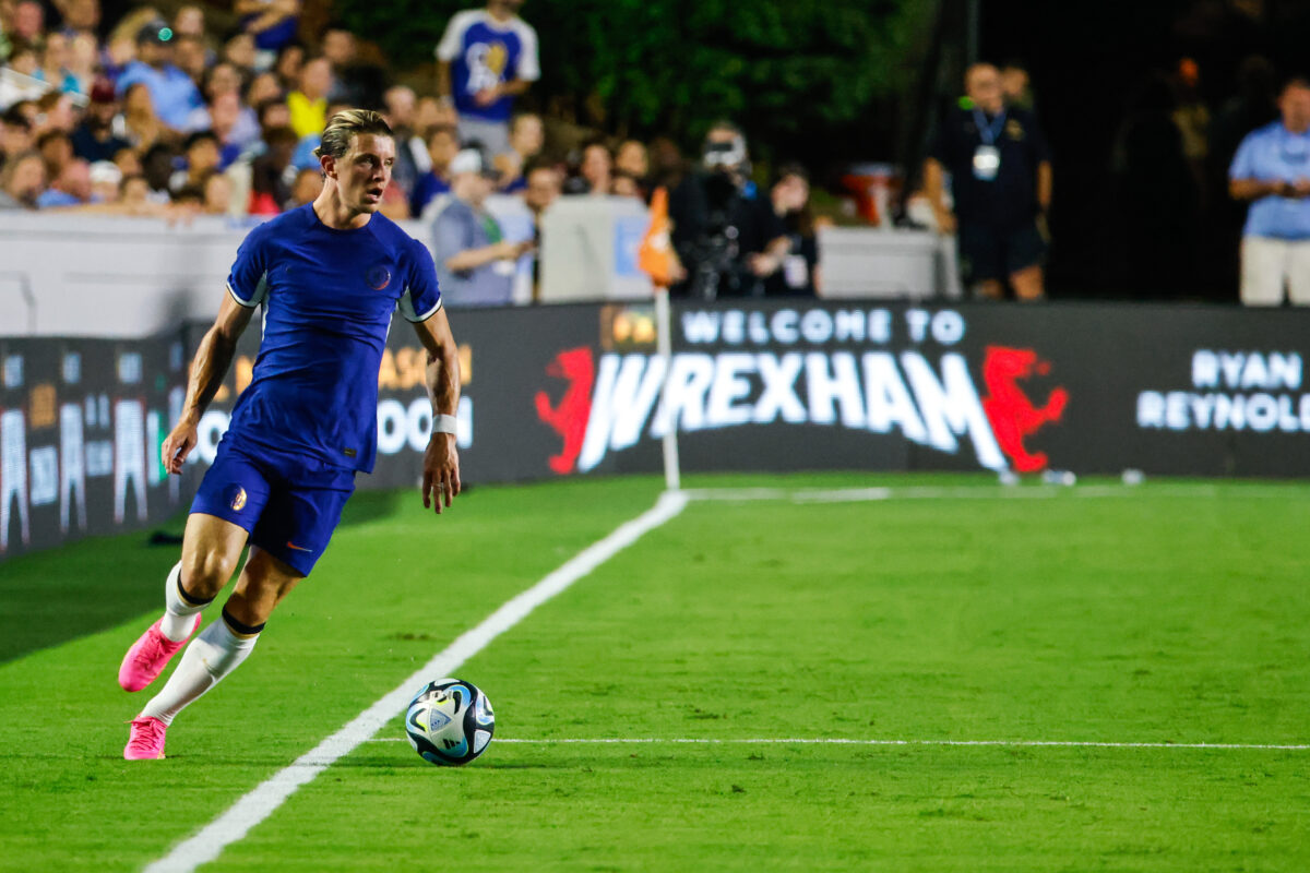 Conor Gallagher em campo pelo Chelsea