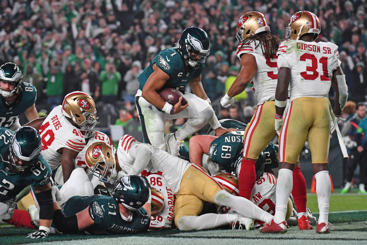 Philadelphia Eagles x San Francisco 49ers