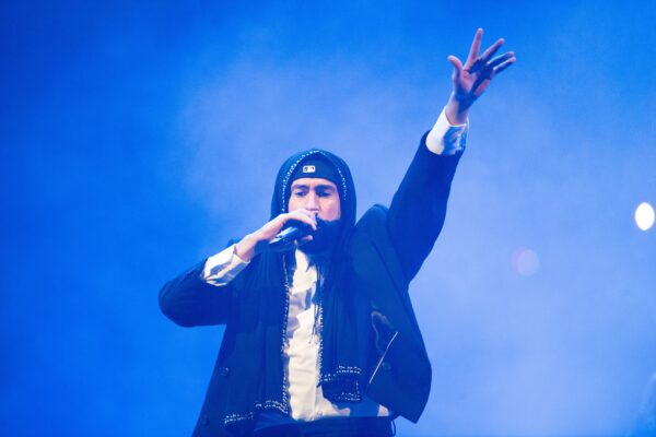 Show do intervalo Super Bowl LX Bad Bunny performs on stage for his &ldquo;Most Wanted Tour&rdquo; at Bridgestone Arena in Nashville, Tenn., Saturday, May 11, 2024.