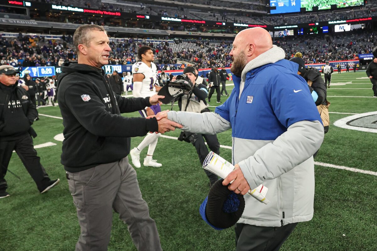 John Harbaugh, Brian Daboll