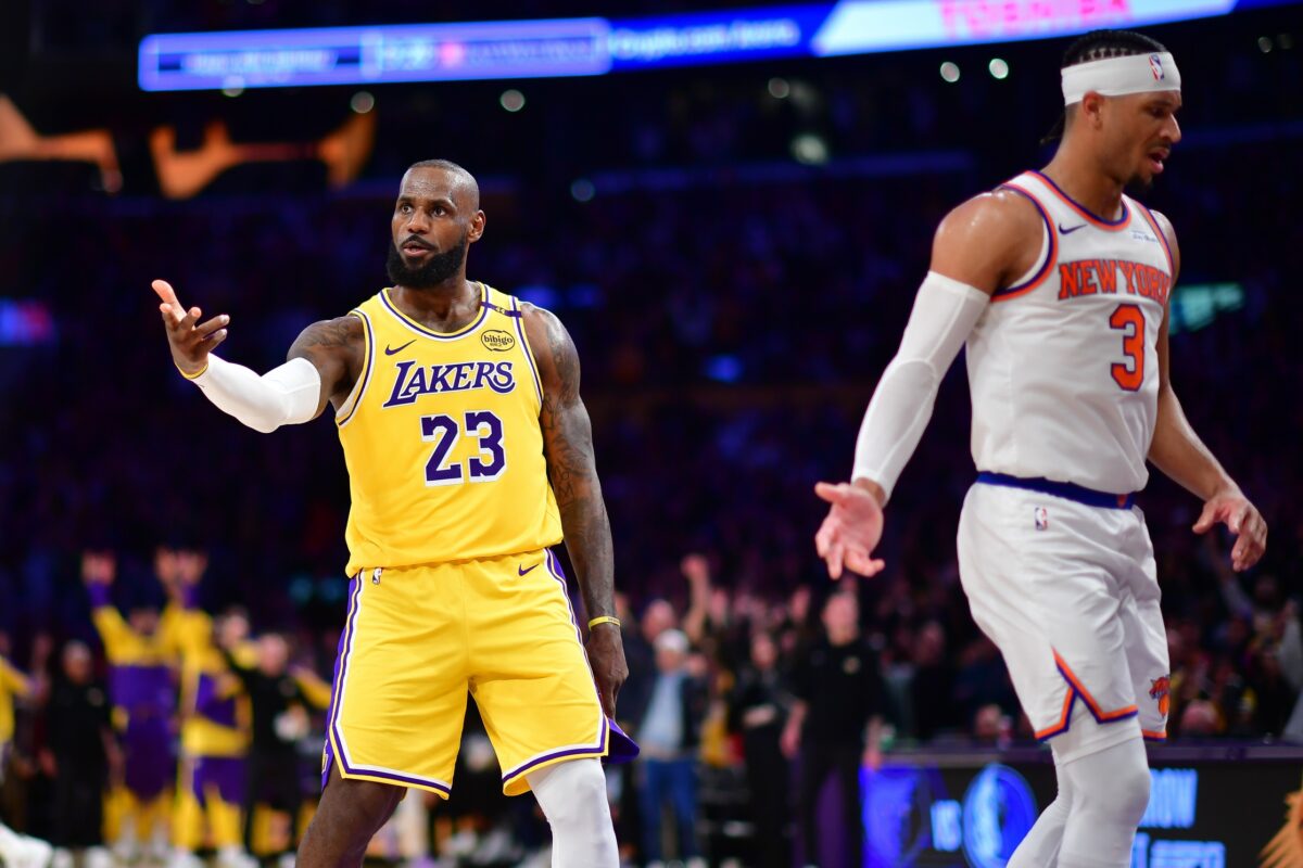 Onde assistir NBA hoje 1/2/2026 Lakers Knicks