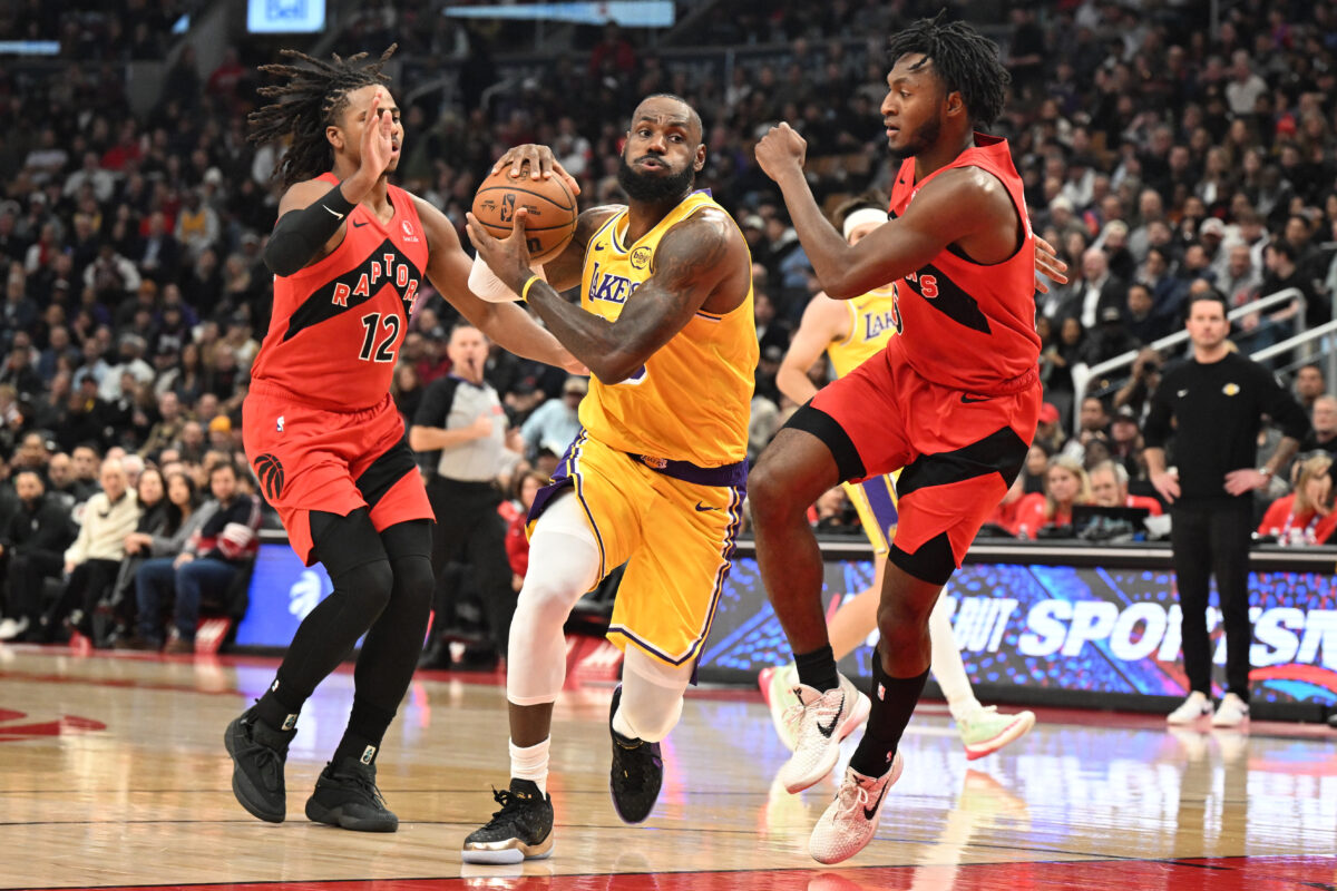 Lakers x Raptors