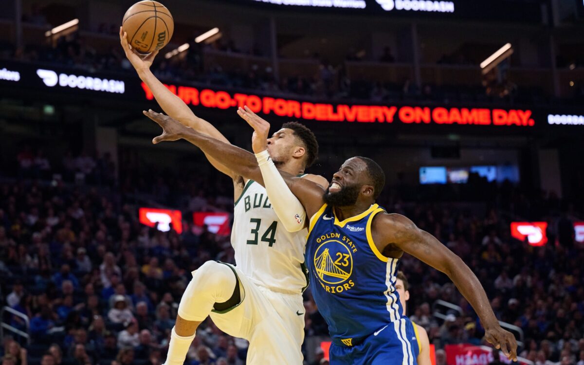 Warriors Bucks Giannis Draymond