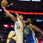 Warriors Bucks Giannis Draymond