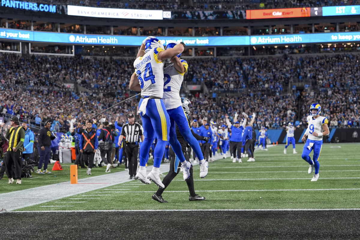 Los Angeles Rams Carolina Panthers NFL 2025 playoffs wild card