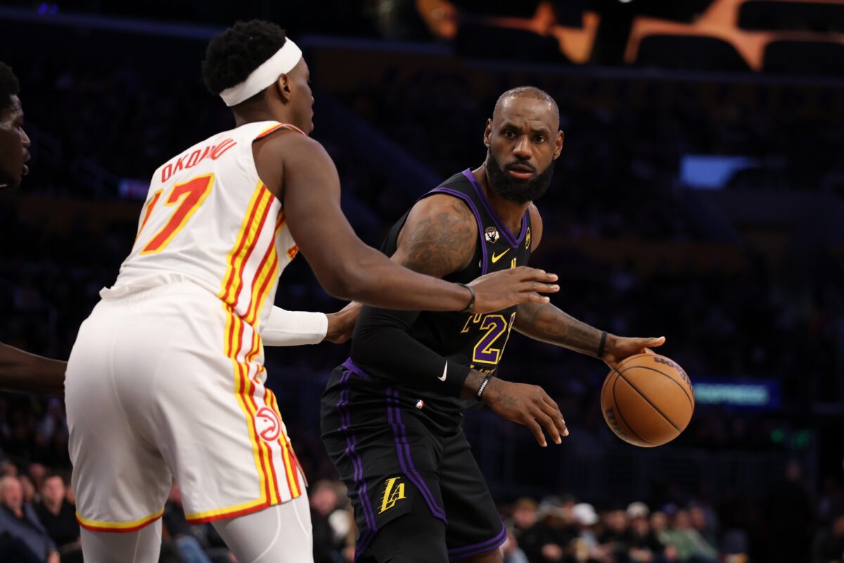 Lakers-Hawks LeBron