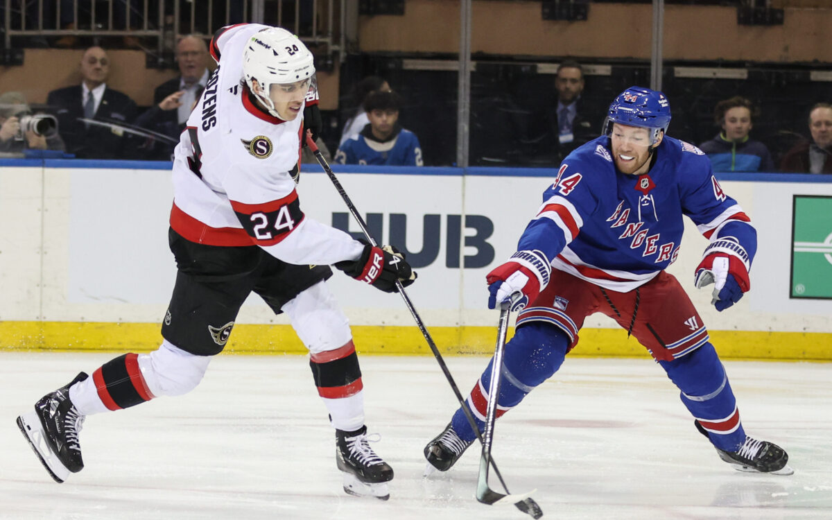 NHL Senators Rangers