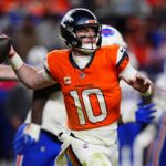 Bo Nix fora dos NFL Playoffs Broncos