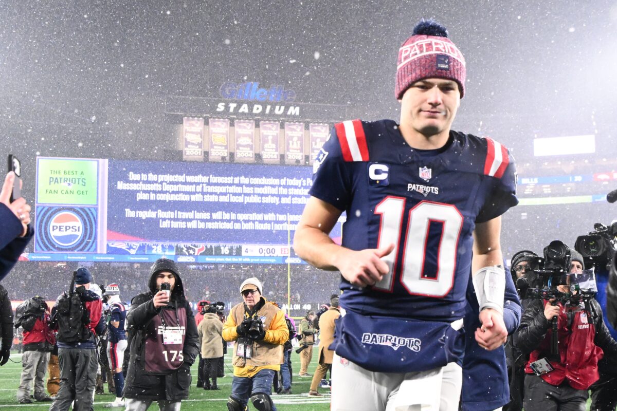 Playoffs da NFL Drake Maye Patriots 