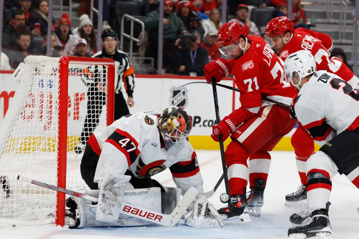 NHL Red Wings Senators