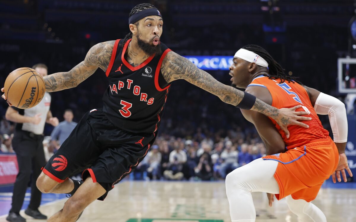 Raptors Thunder NBA