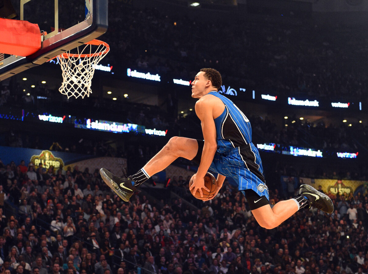 NBA Slam Dunk Contest 2017 Aaron Gordon