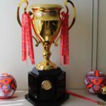 Taças, bolas e chuteira de ouro do Campeonato Baiano