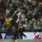 Momento do chute de Hulk no seu gol em Atlético-MG 2 x 1 Cruzeiro - Arena MRV, Campeonato Mineiro (25/01/2026)