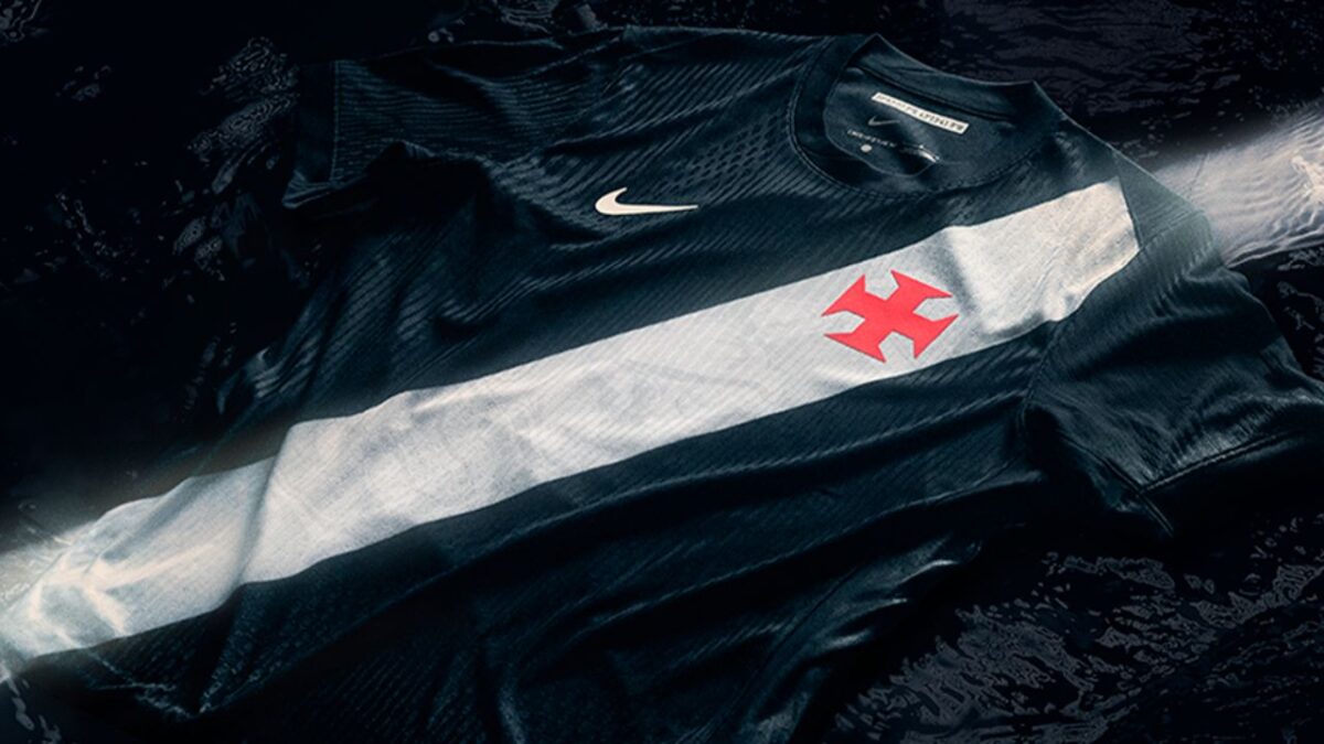 Nova camisa principal do Vasco