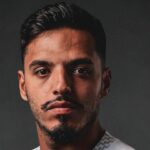 Pôster de divulgação do anúncio oficial da contratação do volante Gabriel Menino pelo Santos