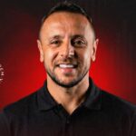 Pôster de divulgação do São Paulo para o anúncio de Rafinha como novo gerente esportivo do clube