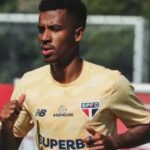 Marcos Antônio em treino do São Paulo
