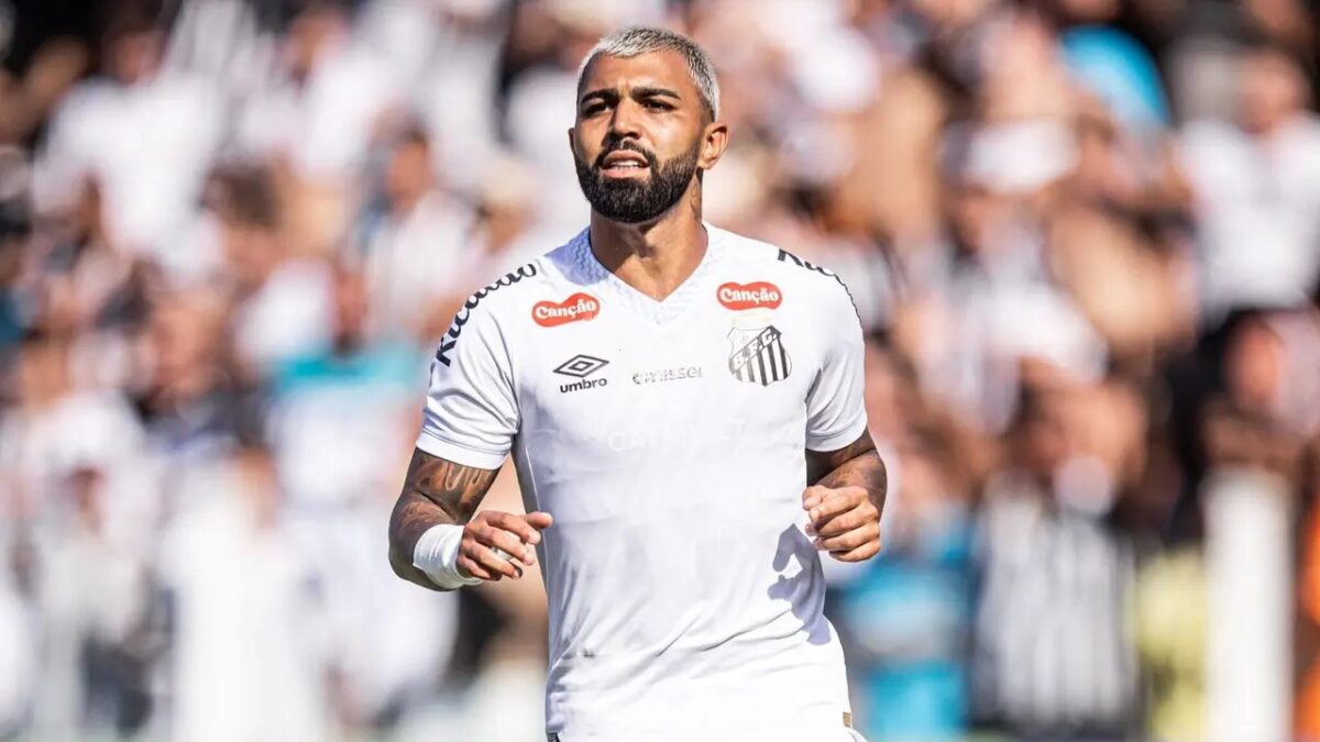 Gabigol na reestreia pelo Santos, contra o Novorizontino - Vila Belmiro, Campeonato Paulista 2026 (10/01/2026)