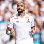 Gabigol na reestreia pelo Santos, contra o Novorizontino - Vila Belmiro, Campeonato Paulista 2026 (10/01/2026)