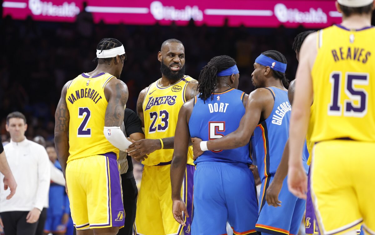 Los Angeles Lakers x Oklahoma City Thunder