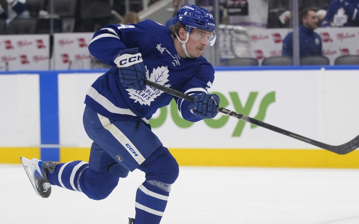 NHL Leafs McMann