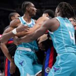 NBA Hornets Pistons Briga