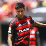 Pulgar em campo pelo Flamengo
