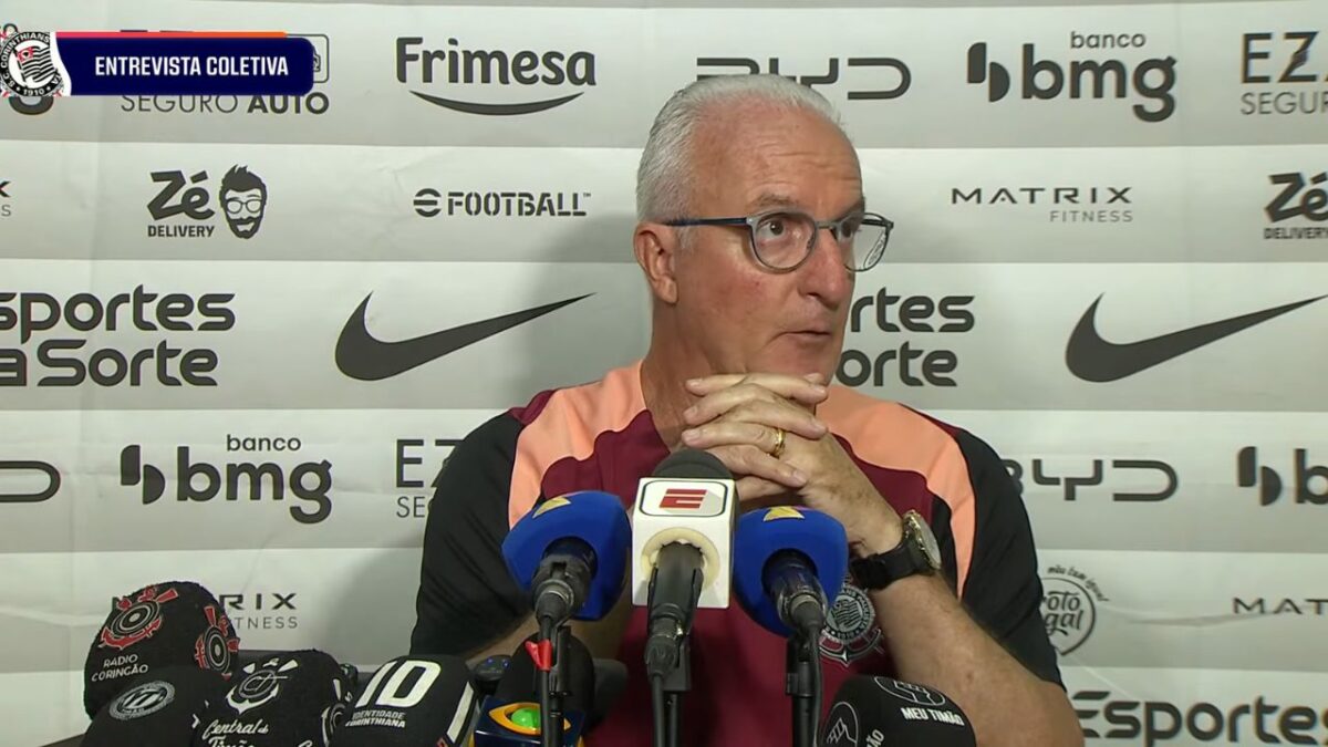 Dorival Júnior na coletiva de imprensa pós-jogo Novorizontino 1 x 0 Corinthians - estádio Jorjão, semifinal do Campeonato Paulista (28/02/2026)