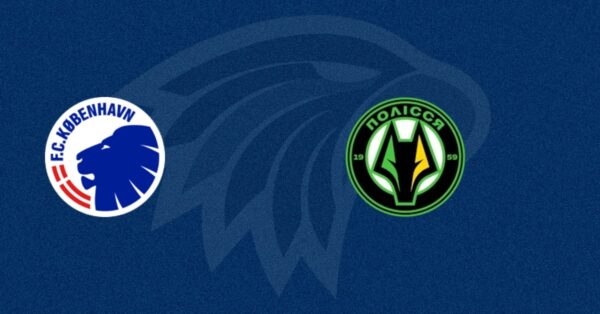 FC K&oslash;benhavn vs Polissya Zhytomyr